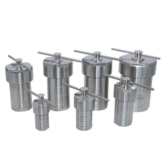 Hydrothermal Synthesis Reactor with PPL lined vessel, volumes 25-500 ml