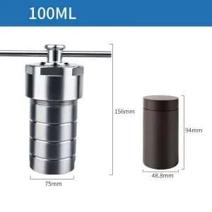 Hydrothermal Synthesis Reactor with PPL lined vessel, volumes 25-500 ml