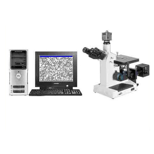 Trinocular Inverted Metallurgical Microscope Model FCM2000W